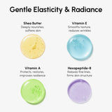 Collagen Neck Firming Cream with Gua Sha Massager for Lifting & Smoothing, neck tightening, anti wrinkle care, skin firming