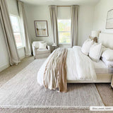 Gowan Beige Minimalist Area Rug – natural texture, modern simplicity, farmhouse