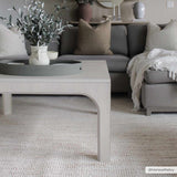 Gowan Beige Minimalist Area Rug – natural texture, modern simplicity, farmhouse