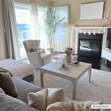 Gowan Beige Minimalist Area Rug – natural texture, modern simplicity, farmhouse