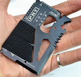 Ultimate14 Tactical Card (14-in-1 Multitool) – survival gear, credit card tool, camping multitool