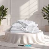 Eucalyptus Lyocell Sheet Set – Cooling, Breathable & Hypoallergenic Luxury Bedding, Moisture-Wicking Bed Sheets, Sustainable Sleep Essentials, Vegan Silk Feel
