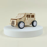 Pull String Car DIY Kit, Educational STEM Toy – Mechanical Motion, Engineering Project, Personalized Craft