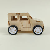 Pull String Car DIY Kit, Educational STEM Toy – Mechanical Motion, Engineering Project, Personalized Craft