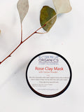 Rose Clay Face Mask - Purify, Detox, Glowing