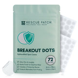 Rescue Patch Hydrocolloid Breakout Dots – acne patches, blemish care, invisible spot covers