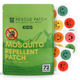 Rescue Patch Plant-Based Mosquito Repellent Patches for Kids – wearable bug repellent, outdoor essentials, essential oil patches