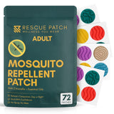 Rescue Patch Plant-Based Mosquito Repellent Patches for Adults – wearable insect repellent, outdoor protection, essential oil patches