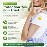 Rescue Patch Plant-Based Mosquito Repellent Patches for Adults – wearable insect repellent, outdoor protection, essential oil patches