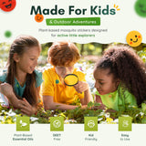 Rescue Patch Plant-Based Mosquito Repellent Patches for Kids – wearable bug repellent, outdoor essentials, essential oil patches
