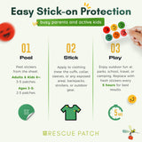 Rescue Patch Plant-Based Mosquito Repellent Patches for Kids – wearable bug repellent, outdoor essentials, essential oil patches