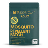 Rescue Patch Plant-Based Mosquito Repellent Patches for Adults – wearable insect repellent, outdoor protection, essential oil patches