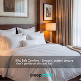 Eucalyptus Lyocell Sheet Set – Cooling, Breathable & Hypoallergenic Luxury Bedding, Moisture-Wicking Bed Sheets, Sustainable Sleep Essentials, Vegan Silk Feel
