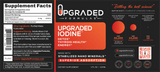 Upgraded Nano Iodine Liquid Supplement Maximum Bioavailability Thyroid Support, Immune Health, Energy Balance, Metabolism Support