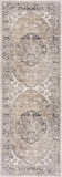 Rudo Neutral Medallion Washable Rug – classic design, easy-care, versatile