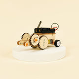 Gear Car DIY Kit, Educational STEM Toy – Mechanics, Engineering, Motion