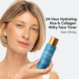 Milky Rice Hydrating Toner for Deep Moisture & Dewy Glow, glass skin, hydration boost, skin plumping