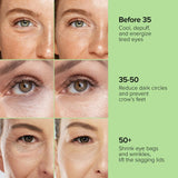 Instant Eye Smoother Balm Stick for Firming & Dark Circle Care, wrinkle reduction, under eye treatment, hydration boost