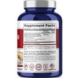 Organic Red Korean Panax Ginseng 20:1 Extract 450mg Vegan Capsules 180 Servings, Herbal Supplement, Daily Vitality, Traditional Wellness