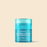 Retinol & Collagen Anti-Age Face Cream for Firming & Hydration, wrinkle care, skin renewal, moisture boost