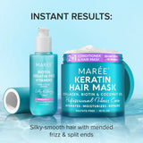Keratin Repair Hair Mask for Deep Conditioning & Strength, damage repair, frizz control, hair smoothing