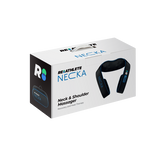 NECKA Rechargeable Shiatsu Neck & Shoulder Massager with Heat Therapy, Deep Kneading Massage, Portable Muscle Relaxation, Full Body Massager