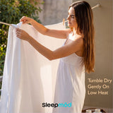 Eucalyptus Lyocell Sheet Set – Cooling, Breathable & Hypoallergenic Luxury Bedding, Moisture-Wicking Bed Sheets, Sustainable Sleep Essentials, Vegan Silk Feel