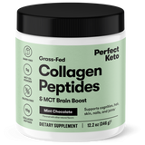 KETO Grass-Fed Collagen Peptides &amp; MCT Brain Boost – Support for Mind &amp; Body