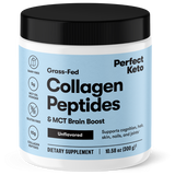 KETO Grass-Fed Collagen Peptides &amp; MCT Brain Boost – Support for Mind &amp; Body