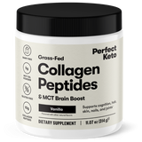 KETO Grass-Fed Collagen Peptides &amp; MCT Brain Boost – Support for Mind &amp; Body