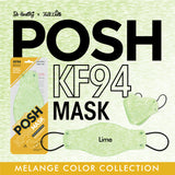 POSH KF94 Mask Melange Lime (C08)