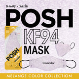 POSH KF94 Mask Melange Lavender (C09) - 1pc