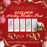 Posh KF94 Mask Holiday Special Random 50 pcs Pack - Kids