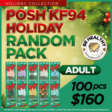 Posh KF94 Mask Holiday Special Random 100 pcs Pack - Adult