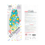 (FREE🔥) 100pcs POSH KIDS KF94 Small Mask Little Dragons - Junior Green (KA16) - EXP Aug 2026