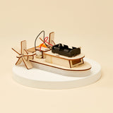 Paddlewheel Boat DIY Kit, Educational STEM Toy – Engineering, Hands-On Project, Science Craft