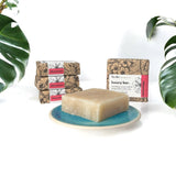 Hibiscus Breeze Luxury Bar – Tropical Soap Delight – hibiscus-floral, mango-nourish, coconut-lather