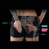 Orbit Deep Hip Release Massage Ball, Psoas Therapy, Glute Recovery, Mobility Tool
