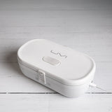 UVI Plus Self-Heating Electric Lunch Box with USB-C & UV Light Sanitizer, Portable Food Warmer, Heated Lunch Container, Leakproof Meal Box