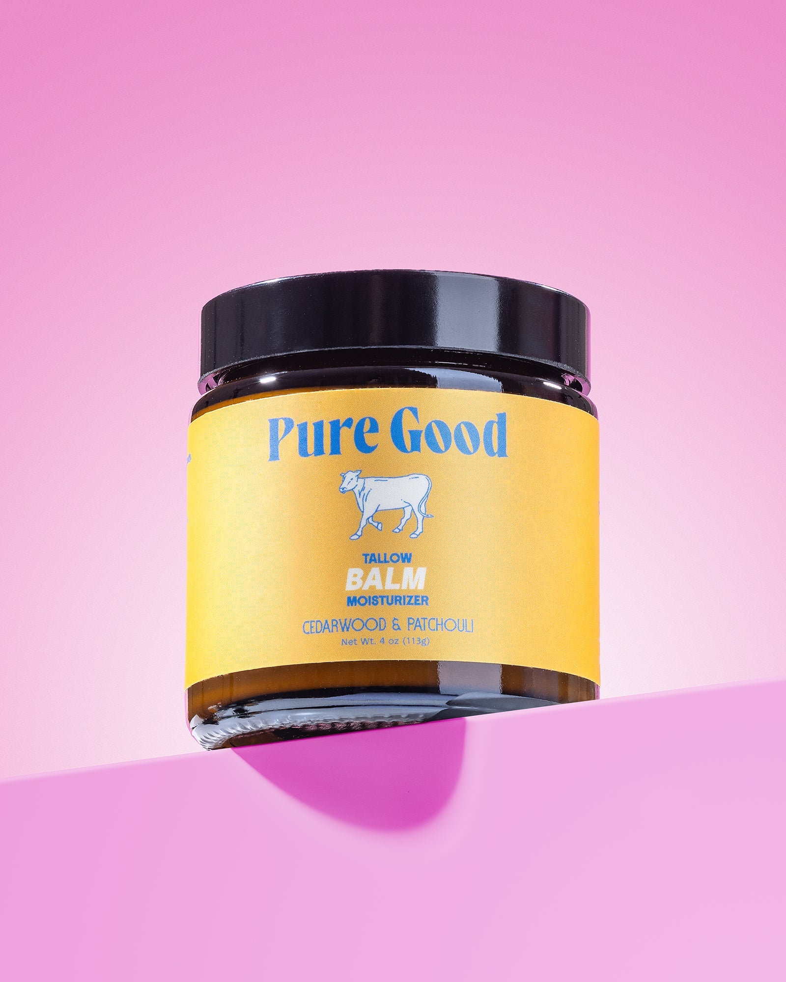 Cedarwood & Patchouli Tallow Balm for Firming Hydration - Botanical Moisture, Skin Balancing, Ranch Crafted