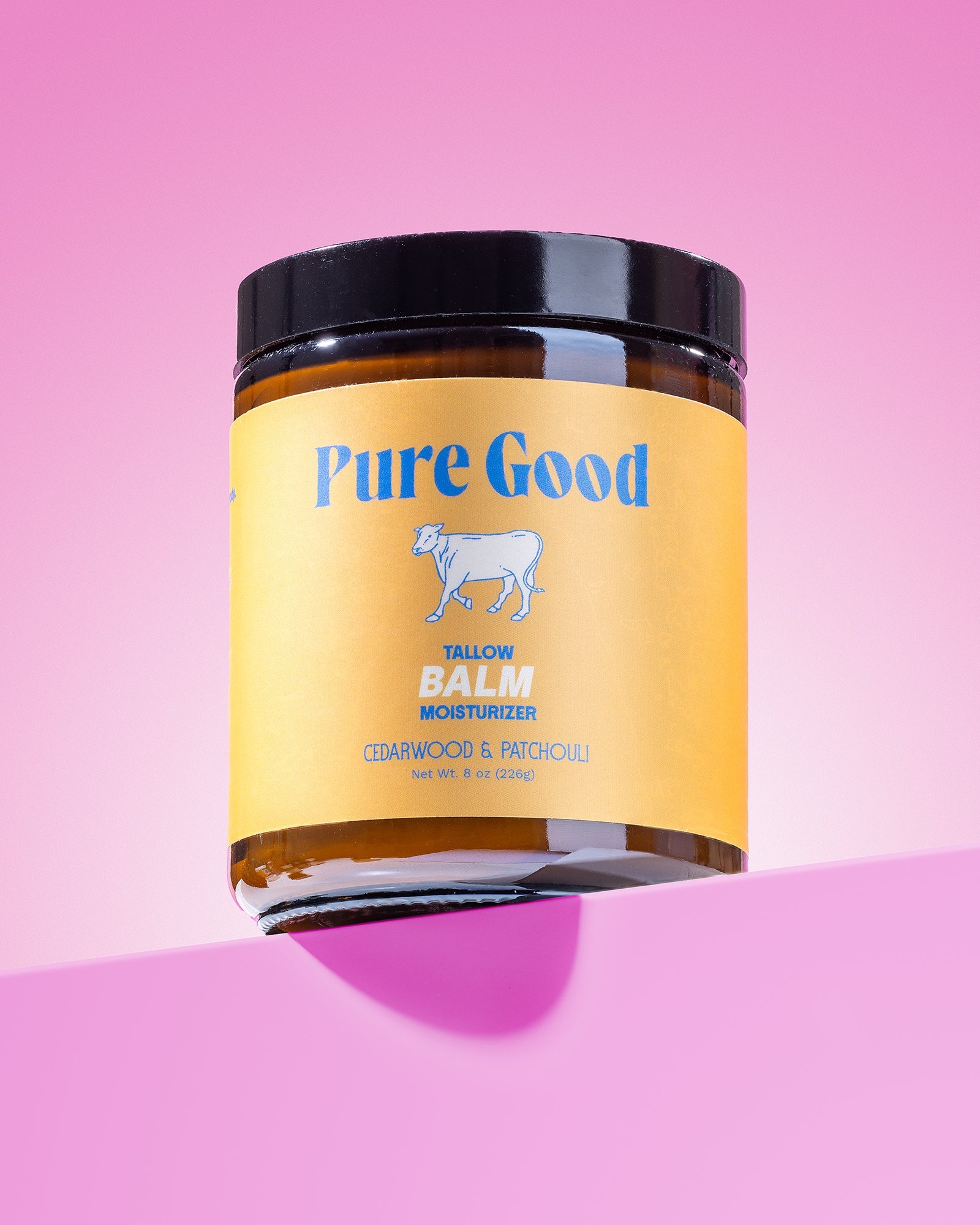 Cedarwood & Patchouli Tallow Balm for Firming Hydration - Botanical Moisture, Skin Balancing, Ranch Crafted