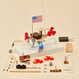 RC Propeller Boat DIY Kit, Educational STEM Toy – RC Boat, STEM Project, Engineering Kit