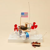 RC Propeller Boat DIY Kit, Educational STEM Toy – RC Boat, STEM Project, Engineering Kit
