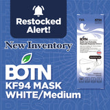BOTN KF94 Medium / White