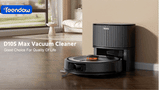 Teendow D10S Max Self-Emptying Robot Vacuum and Mop with LDS Laser Navigation, Smart Floor Cleaning, Automated Dust Collection, Precision Home Mapping