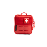 Everyday Carry Compact Trauma First Aid Kit with MOLLE Panel, Tactical Emergency Medical Kit, Portable EDC Survival Pack, Bleeding Control Essentials