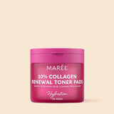 Collagen & Retinol Renewal Toner Pads for Smoothing & Hydration, anti aging care, skin renewal, wrinkle care