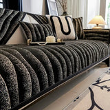 Green Couch Cover – Durable, Machine-Washable Slipcover for 2/3/4 Seater Sofas - Velvet Sofa Protector, Stretch Couch Cover, Home Furniture Slipcover