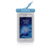 Waterproof Phone Pouch for Mobile Phones Under 6.9 Inches - Diving Protection, Touch Sensitive, Double Lock Seal