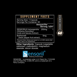 ensoril® Ashwagandha with Black Pepper Extract - Botanical Blend, Absorption Support, Daily Wellness